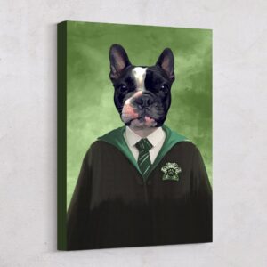 Harry Potter Slytherin Custom Pet Art Canvas