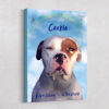 Custom Memorial Pet Painting - Gallery Canvas