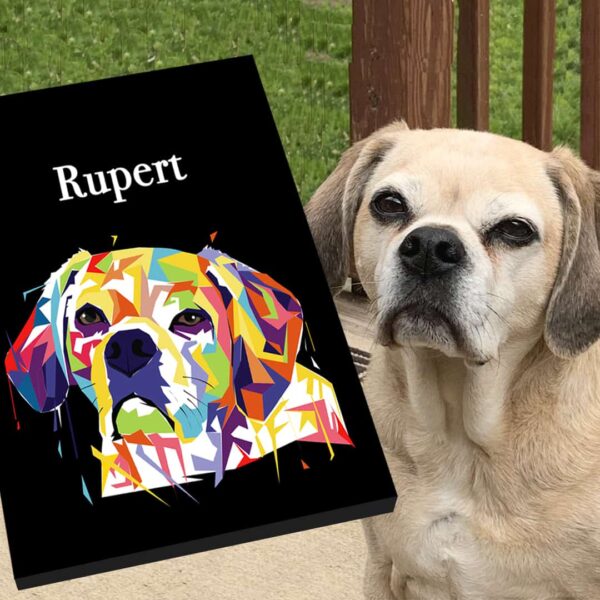 Modern Nouveau Pet Art