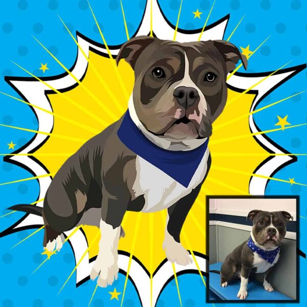 Custom Pet Pop Art