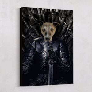 Warrior of Tarth Custom Pet Art Canvas