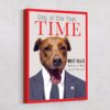 Time Mag Custom Pet Design Canvas