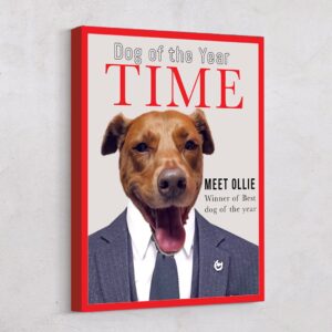 Time Mag Custom Pet Design Canvas