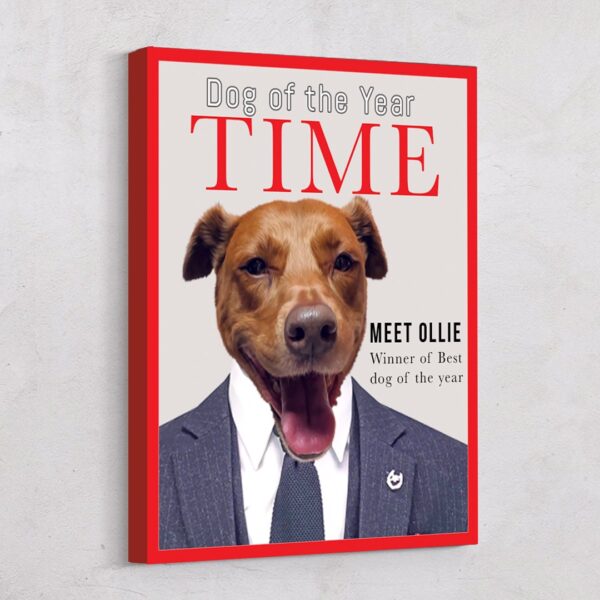 Time Mag Custom Pet Design Canvas