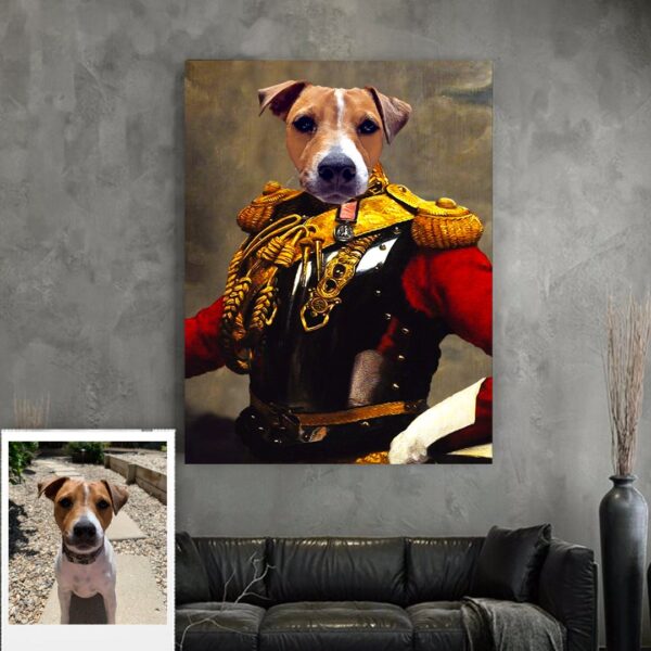 Lieutenant Commander Pet Custom Art - Image 2
