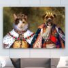 Royal Couple Renaissance Canvas