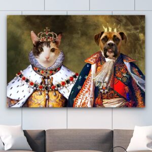 Royal Couple Renaissance Canvas
