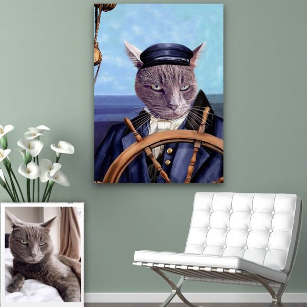 Captain Custom Pet Art