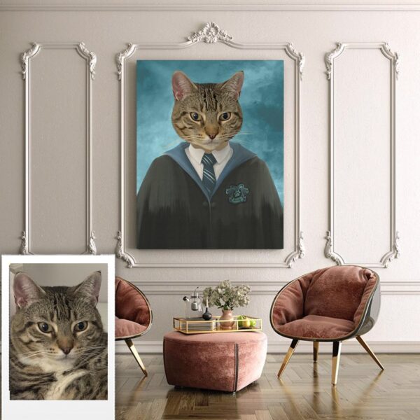 Harry Potter Ravenclaw Custom Pet Art Canvas